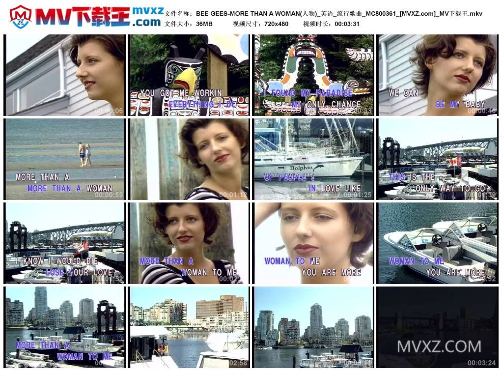 BEE GEES-MORE THAN A WOMAN(人物)_英语_流行歌曲_MC800361